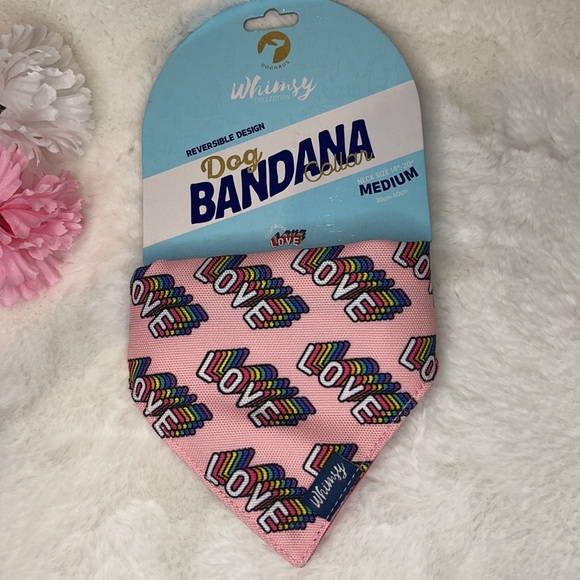 DOGHAUS Whimsy Collection Dog Bandana Collar - Picture 3 of 4